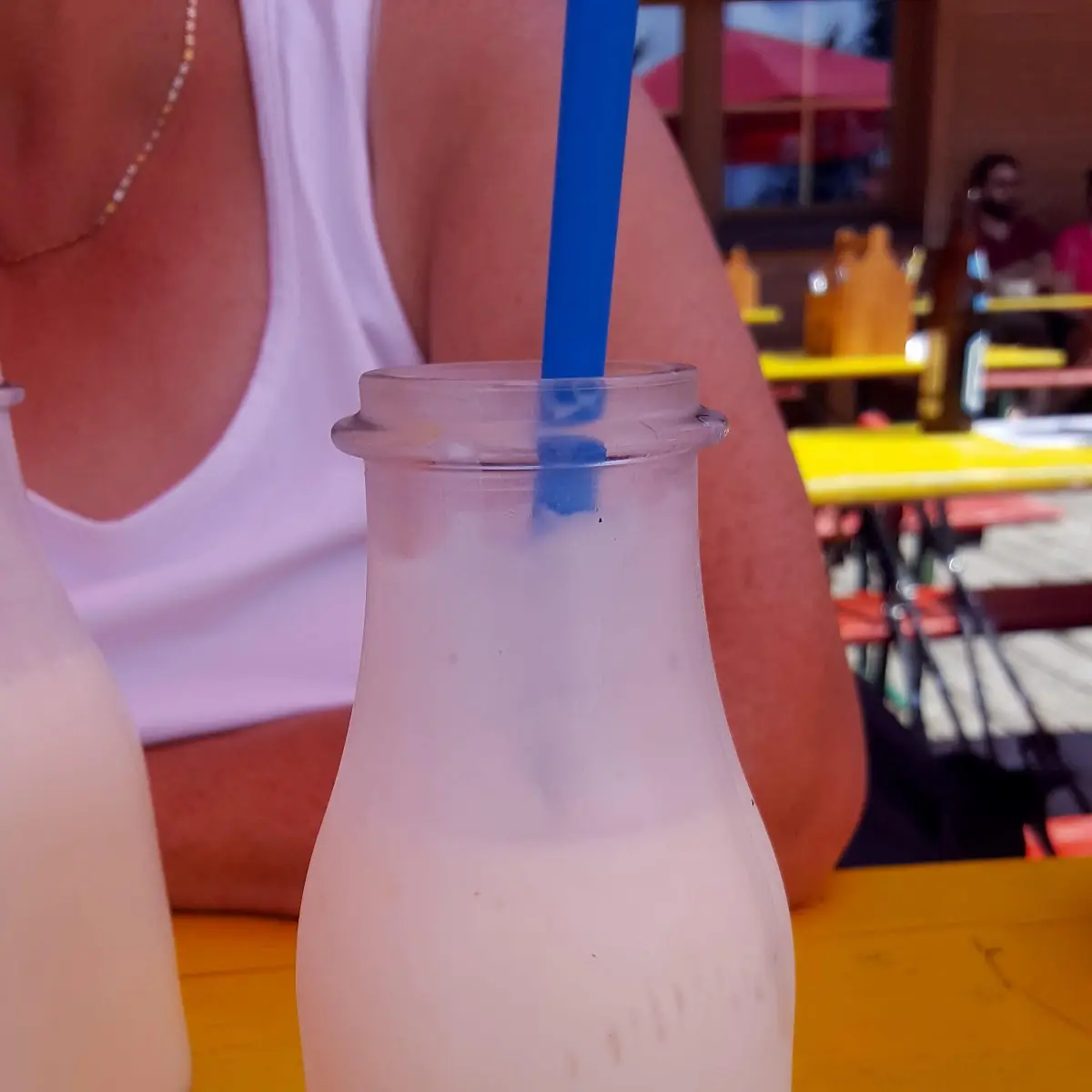 Frische Buttermilch