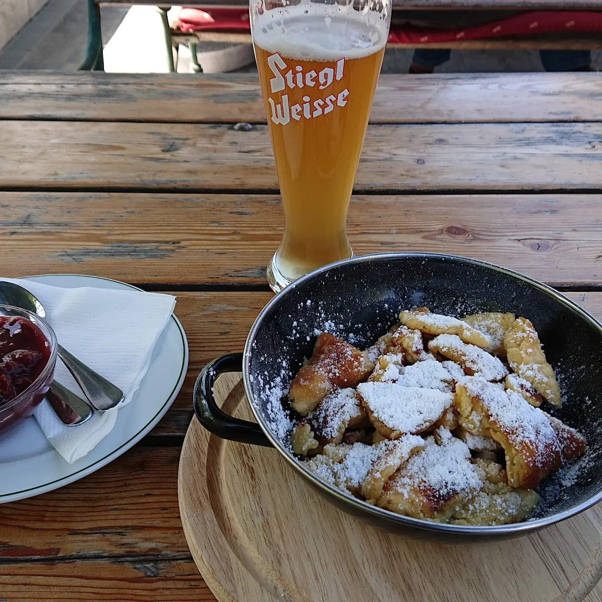 Kaiserschmarrn Mit Zwetschen Aus Dem Eigenen Garten Köstlich
