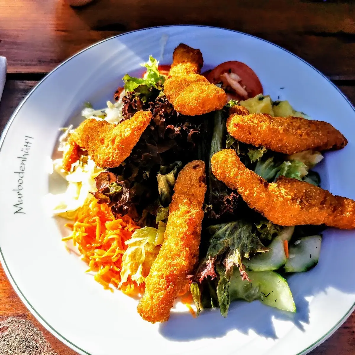 Salatteller Mit Putenbrust
