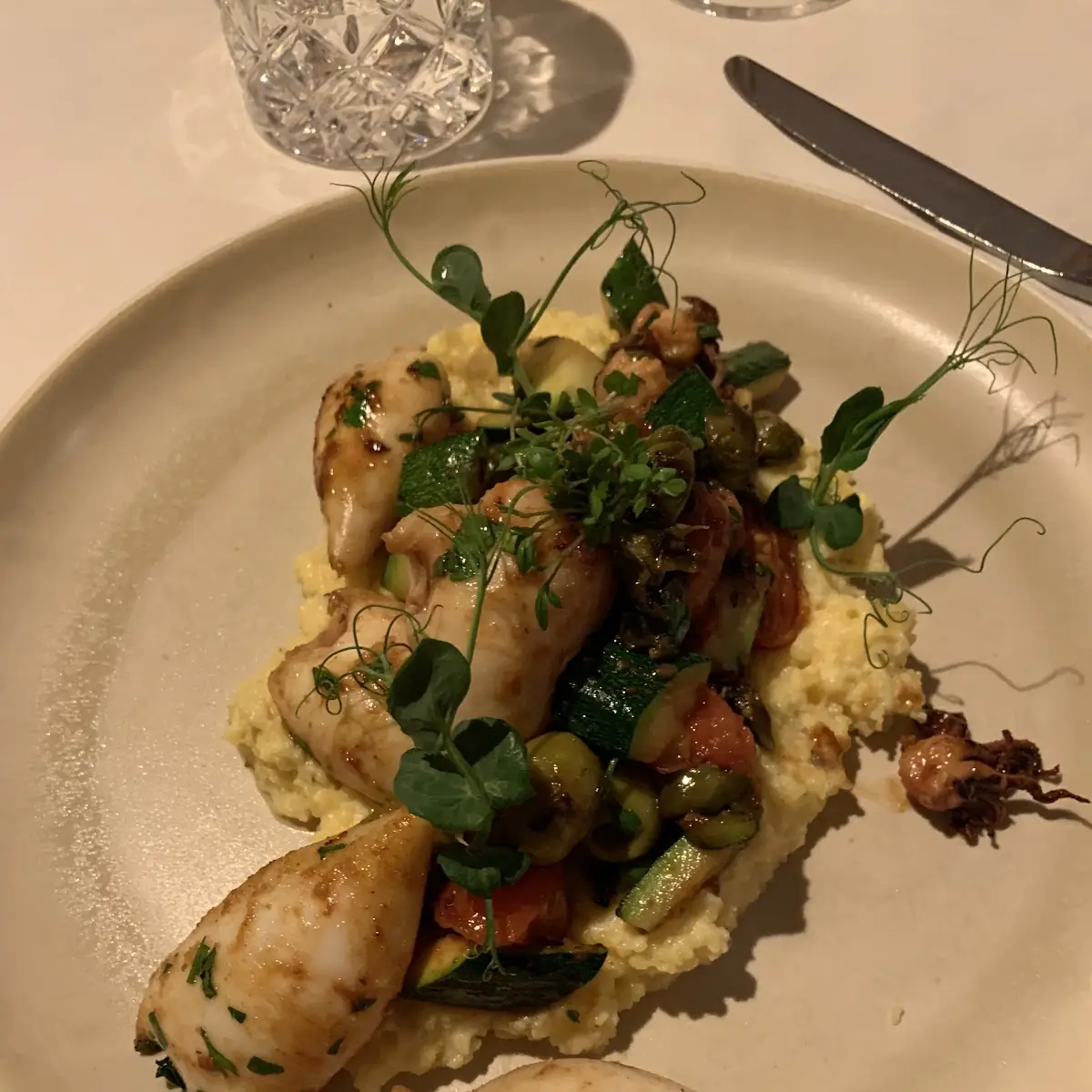 Calamari Gegrillt
