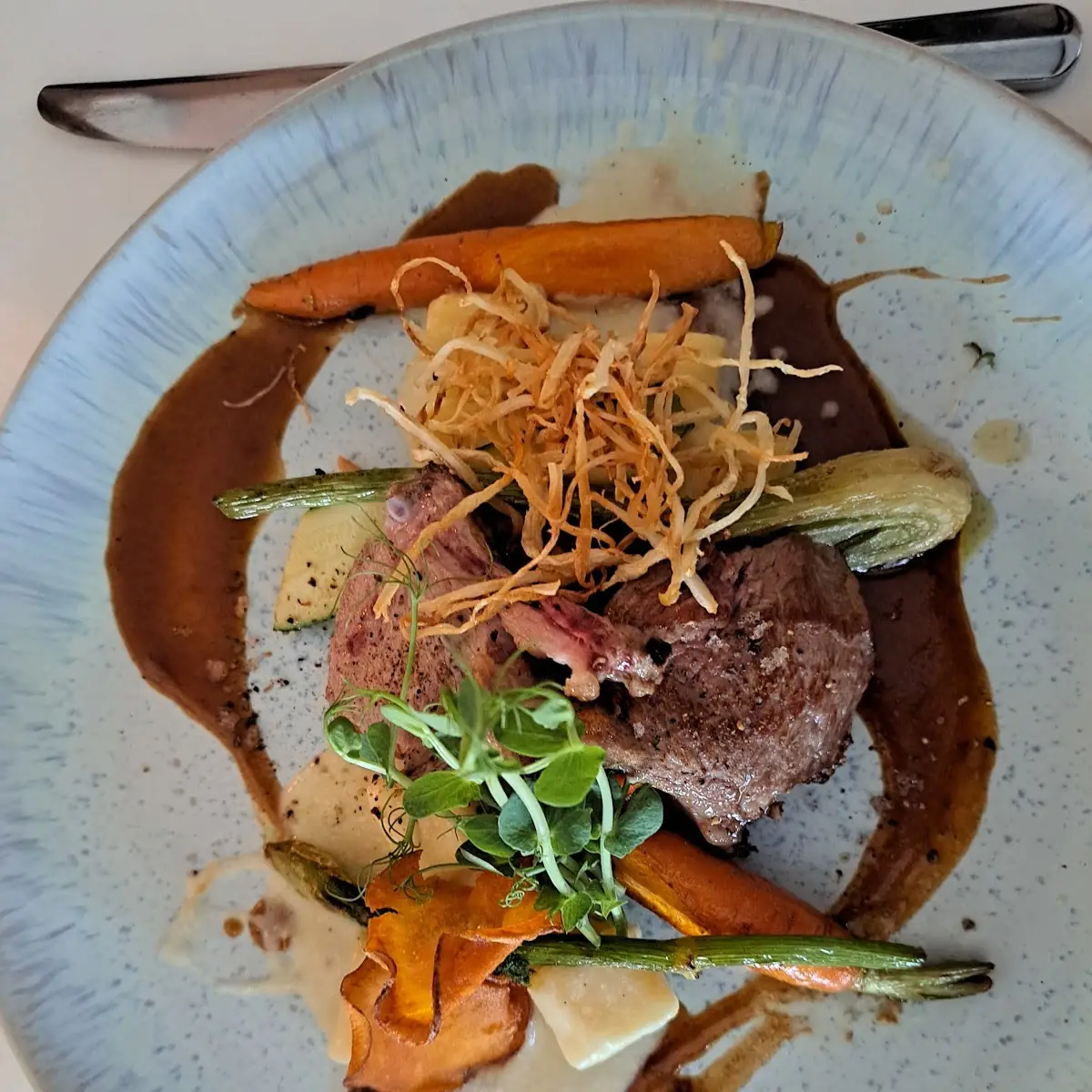 Lammkrone Mit Gemüse