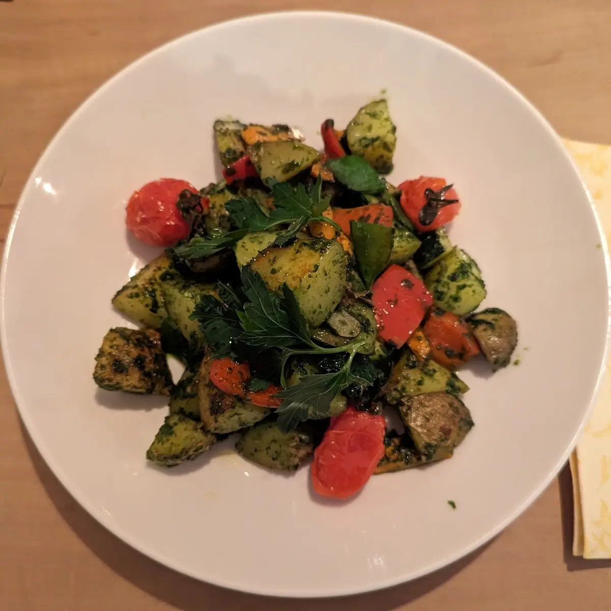 Gemüsepfanne Mit Bärlauch