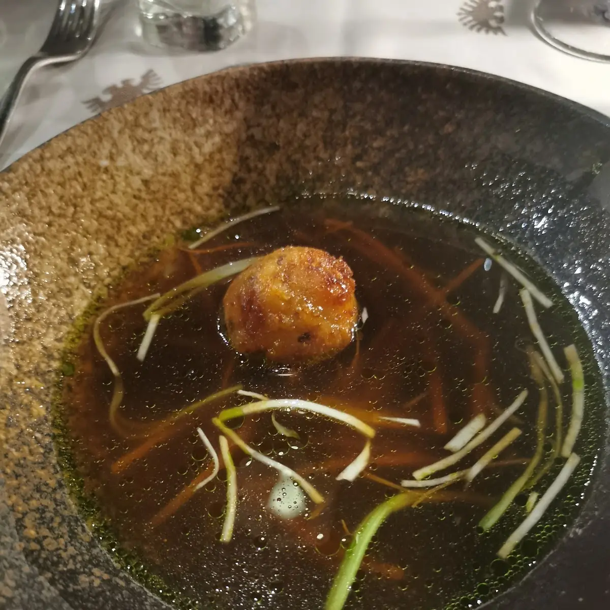 Pressknödelsuppe
