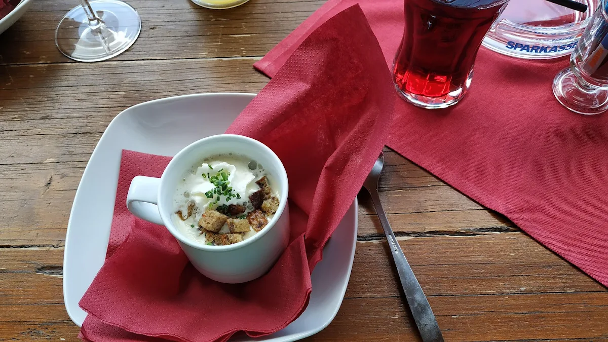 Gorgonzola Käsesuppe
