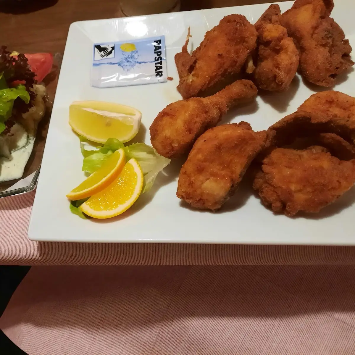 Backhendl Und Salatteller