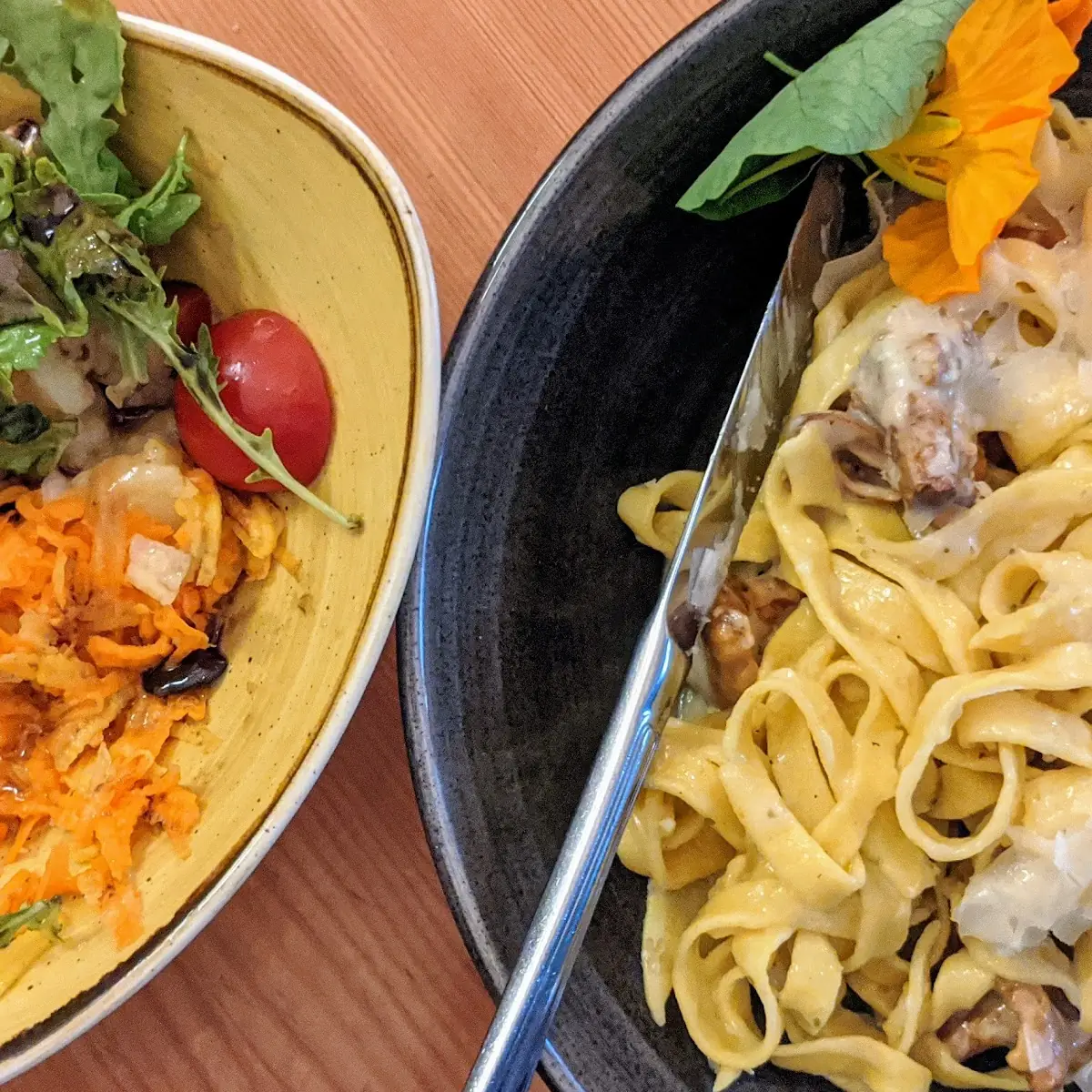 Tagliatelle Mit Eierschwammerl