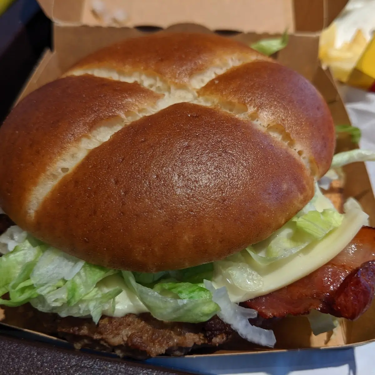 Brezel Burger