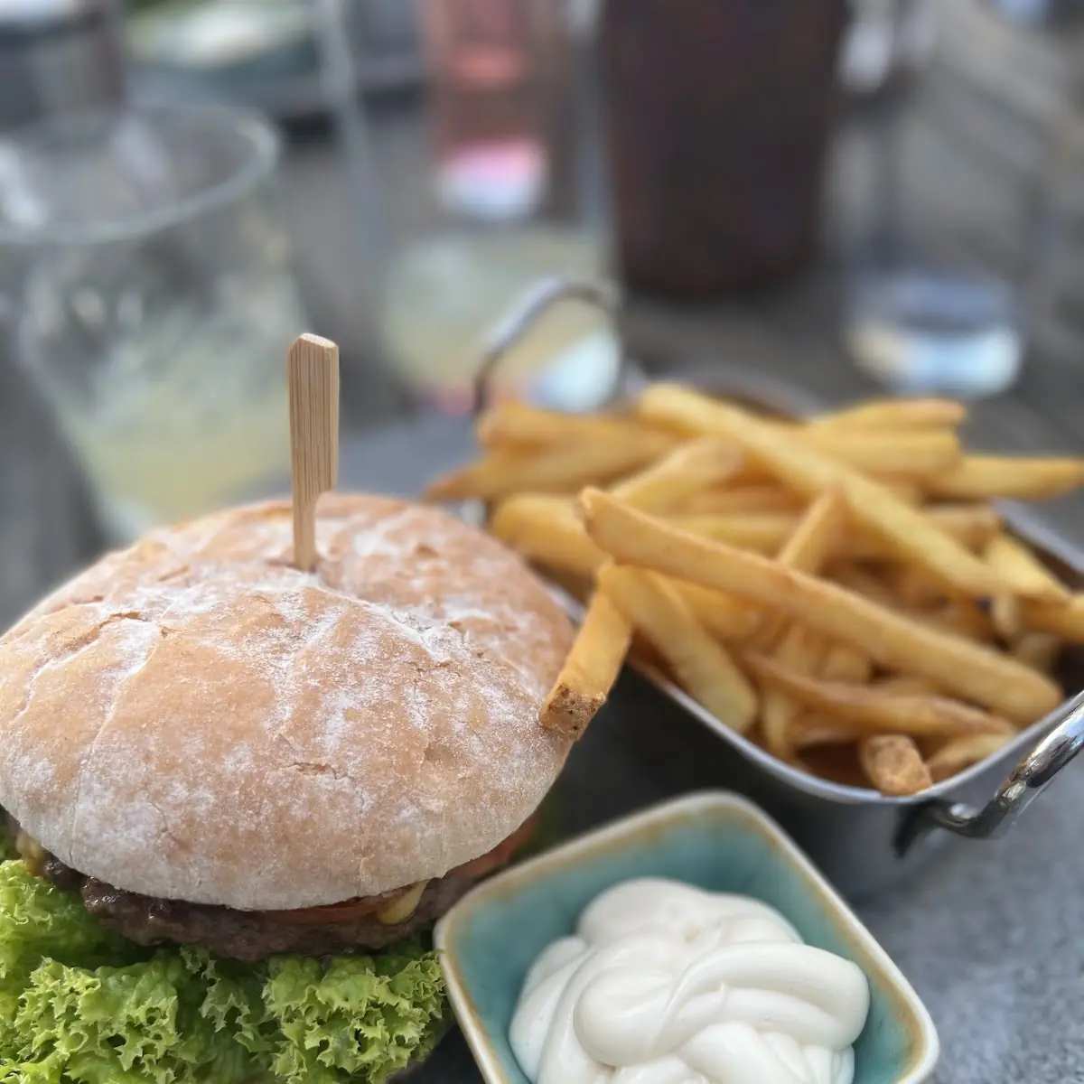 Wagyu Beef Burger Mit Fries