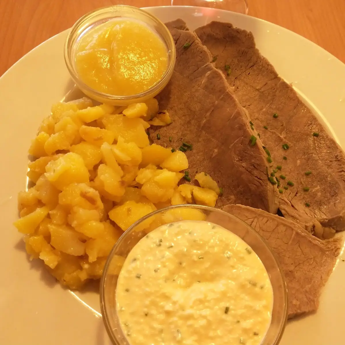 Rindfleisch Gekocht Mit Apfelkren