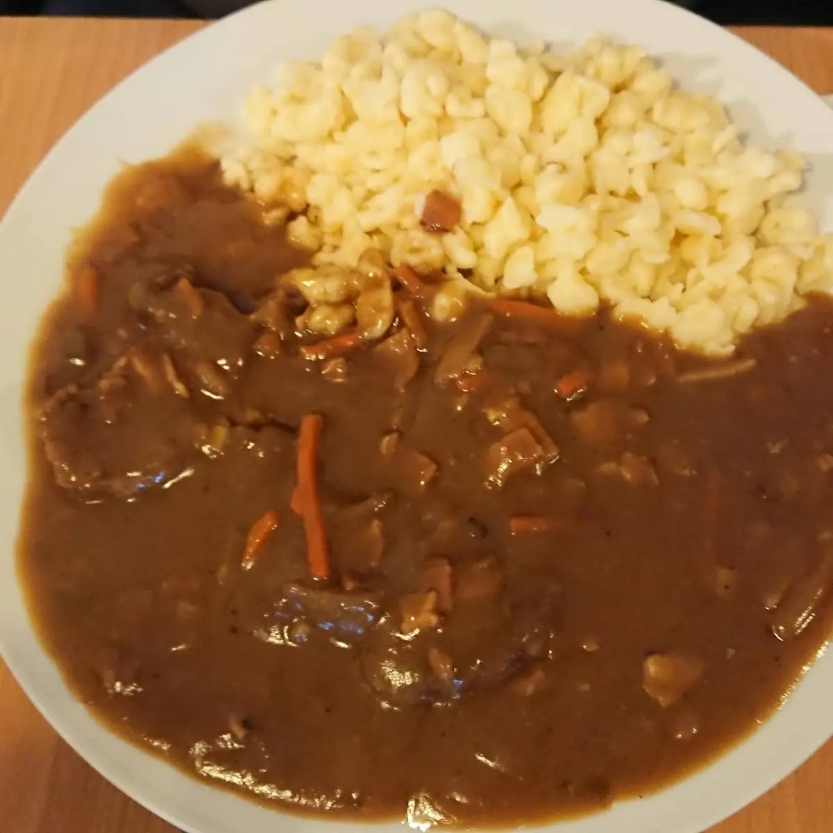 Rindsragout Mit Spätzle