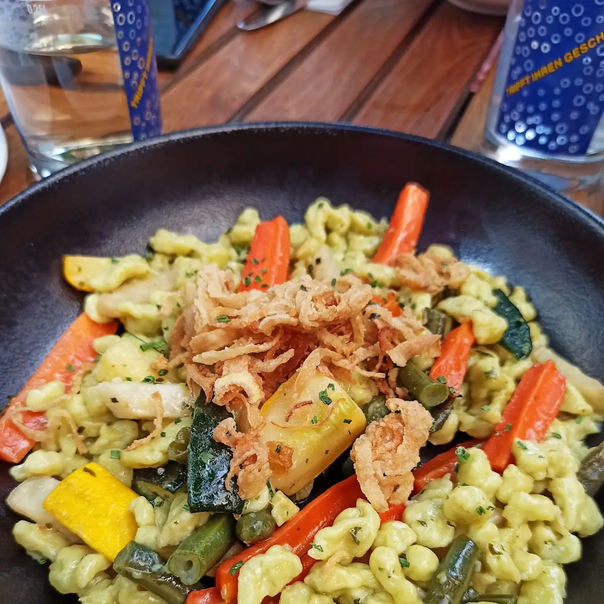 Gemüsespätzle