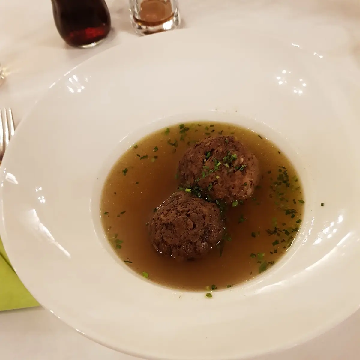 Kaspressknödelsuppe