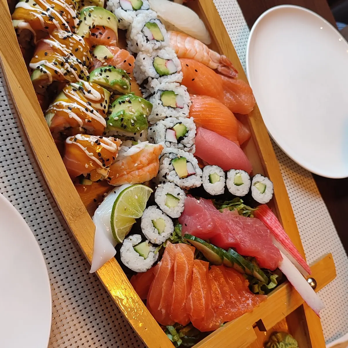 Große Sushi Platte