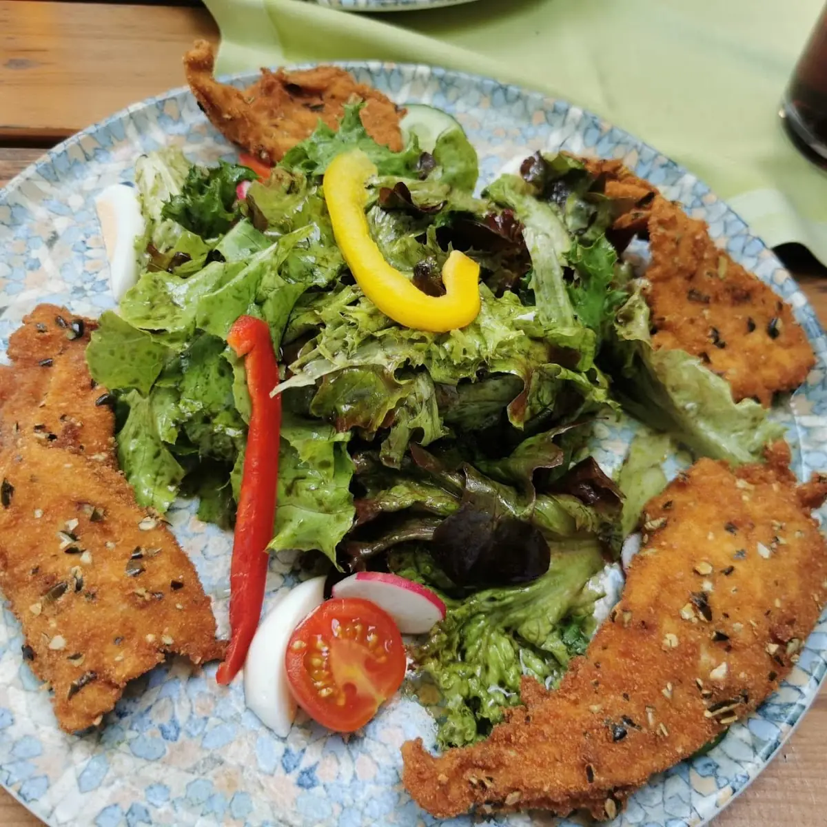 Backhendlsalat