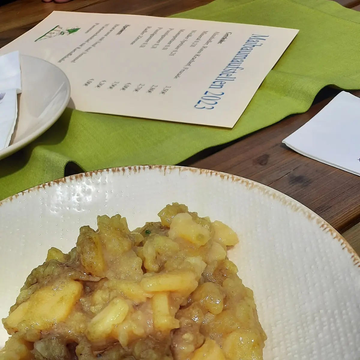 Kartoffelsalat Mut Kürbiskernöl