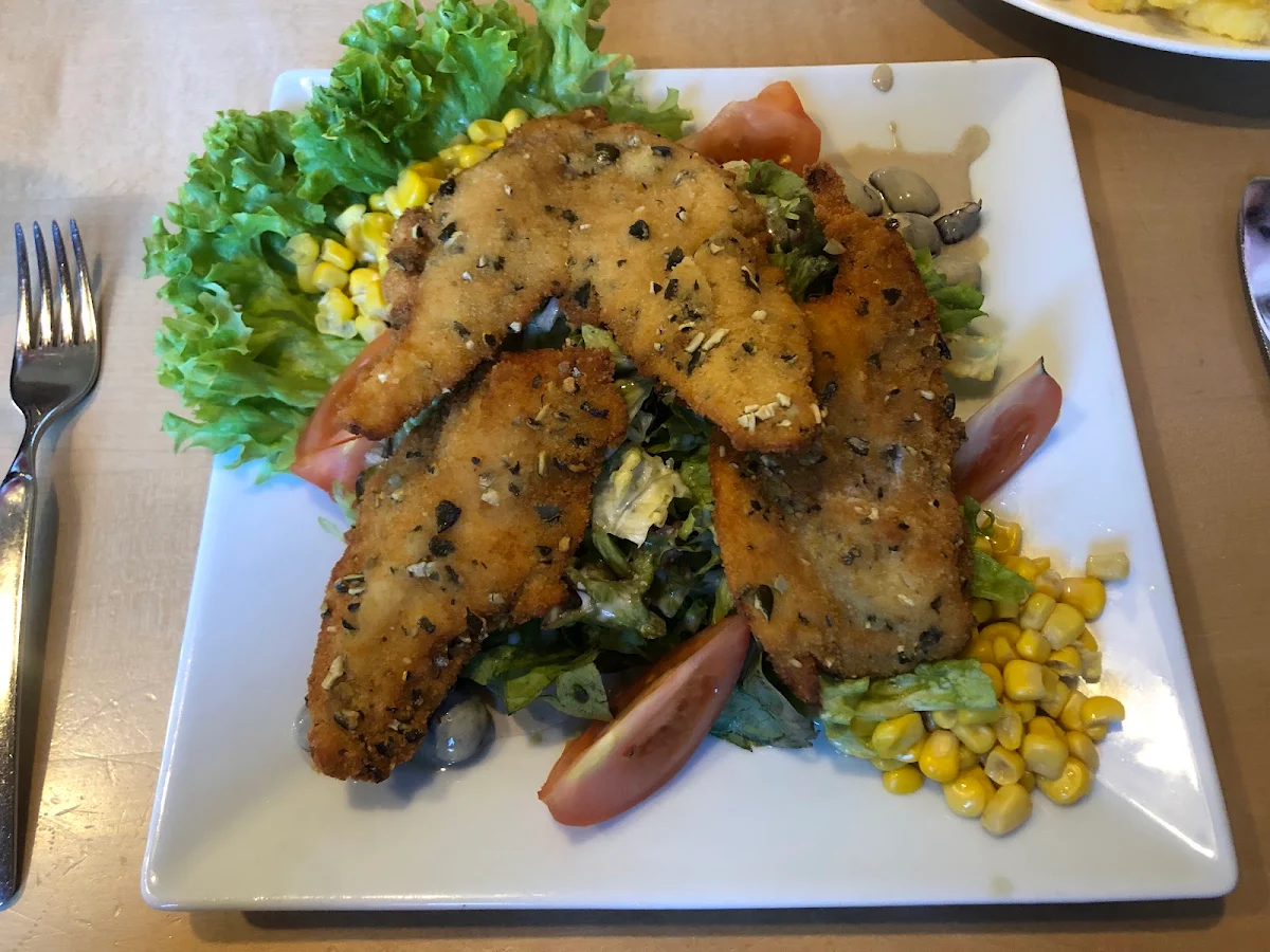 Backhendlsalat