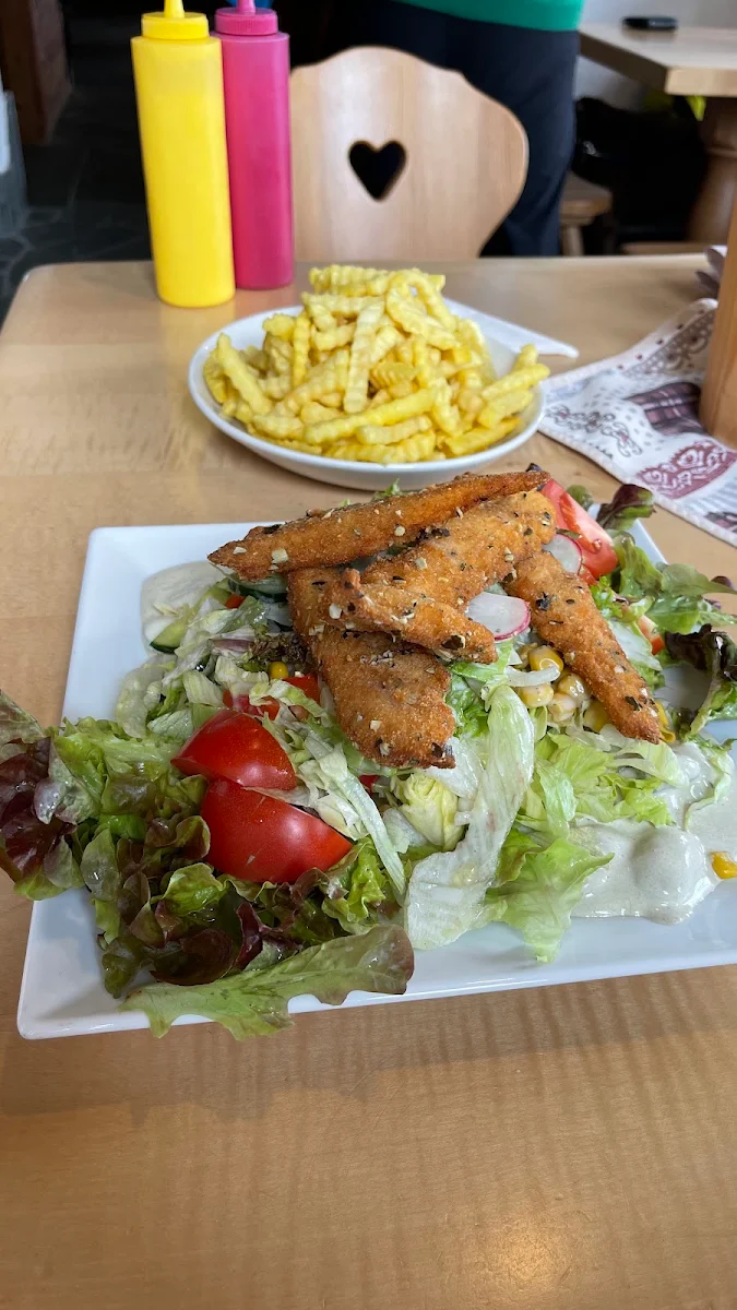Styrian Fried Chicken Salad