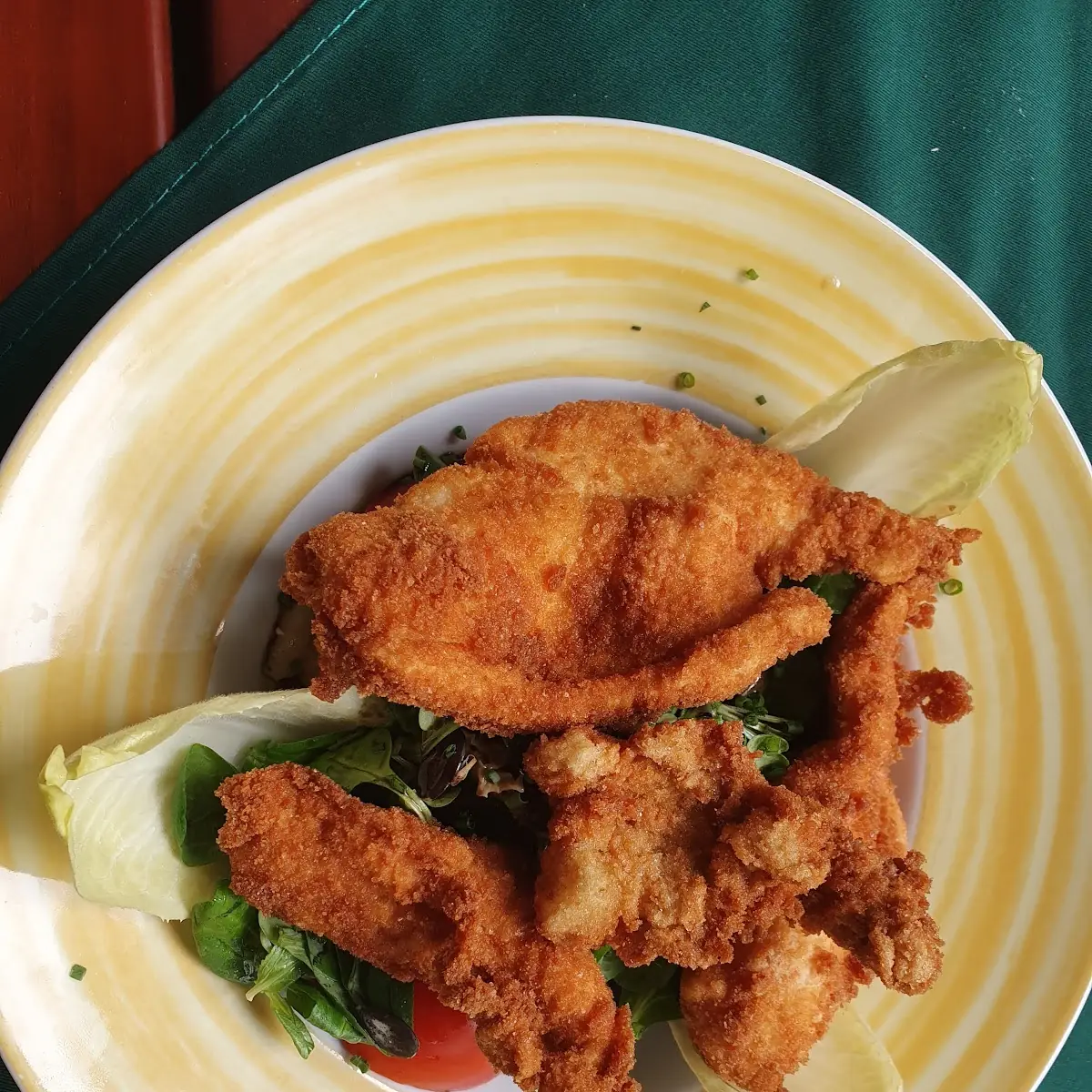 Backhendlsalat