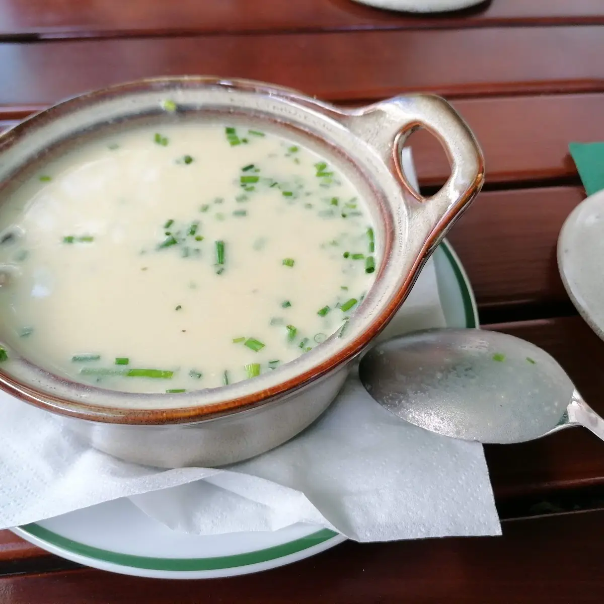 Erdäpfeln Schwammerl Suppe
