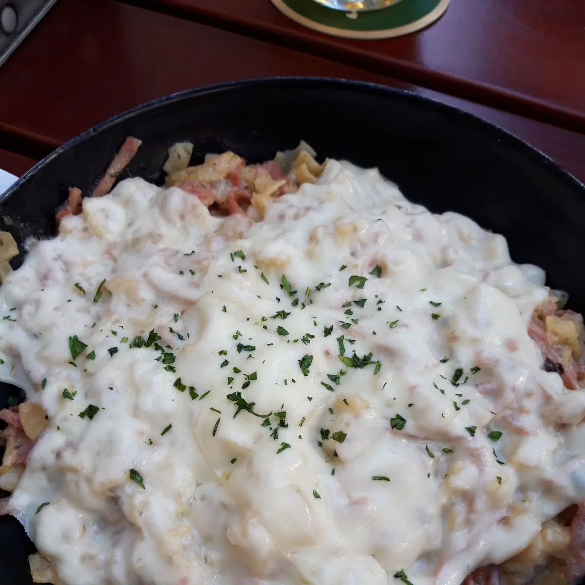 Schinkenfleckerln