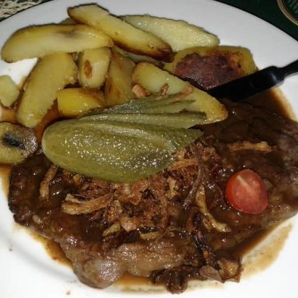 Zwiebelrostbraten