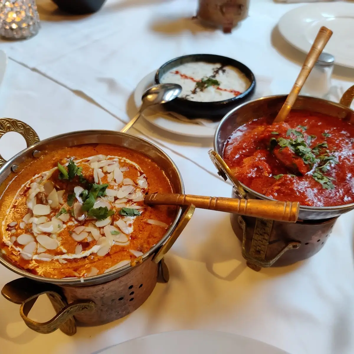 Butter Chicken & Garlic Naan