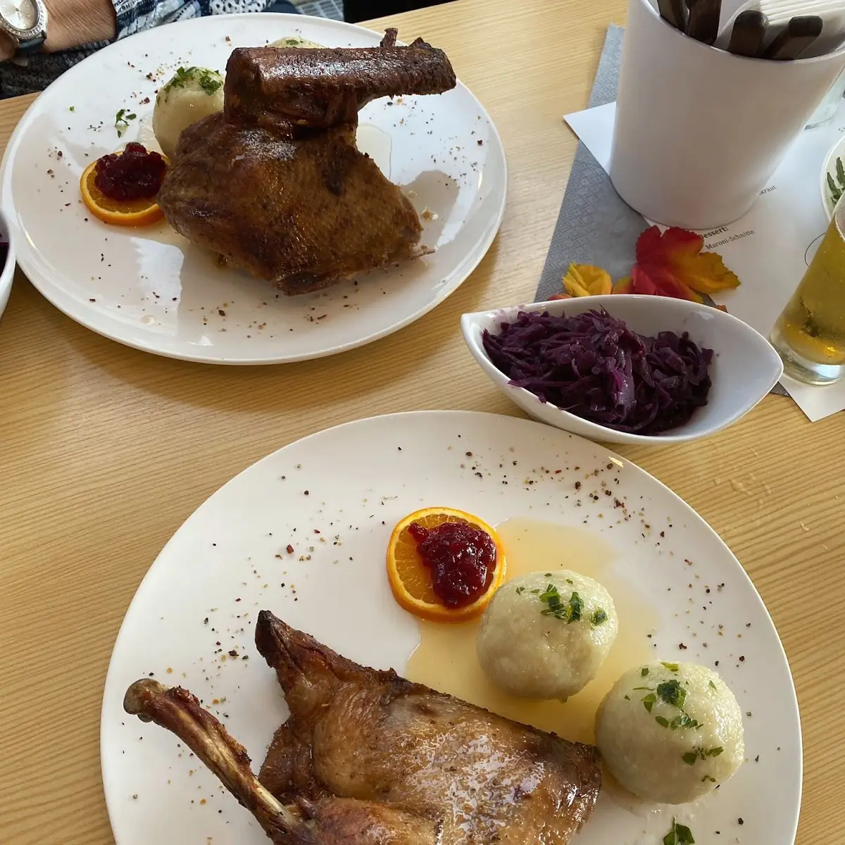 Gansl Mit Knödel