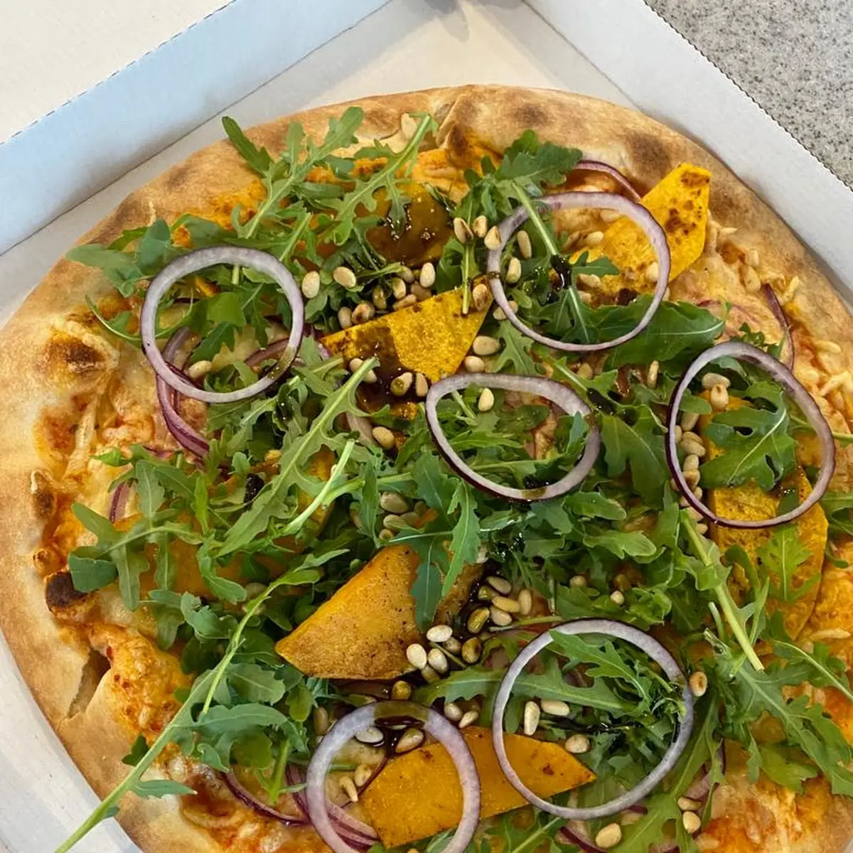 Herbstpizza