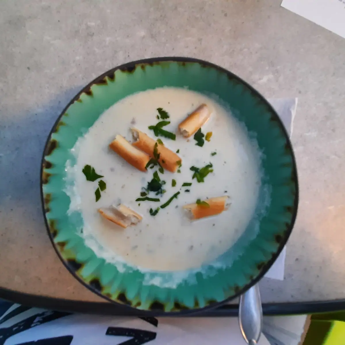 Knoblauchcremesuppe