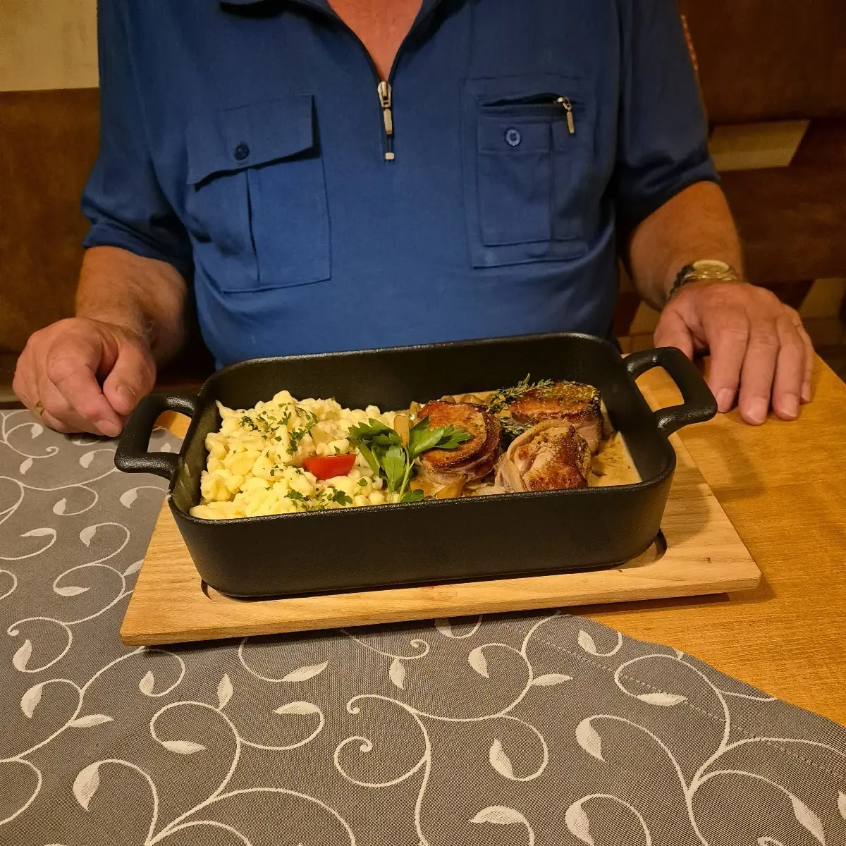 Schweinefilet Mit Spätzle
