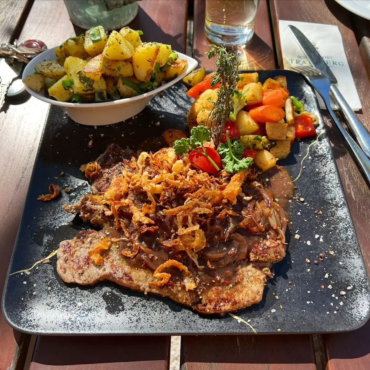 Zwiebelrostbraten