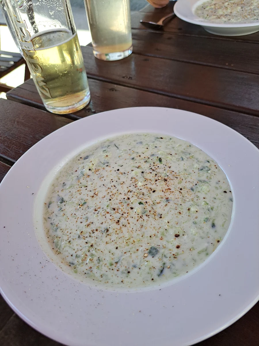 Geeiste Gurkensuppe