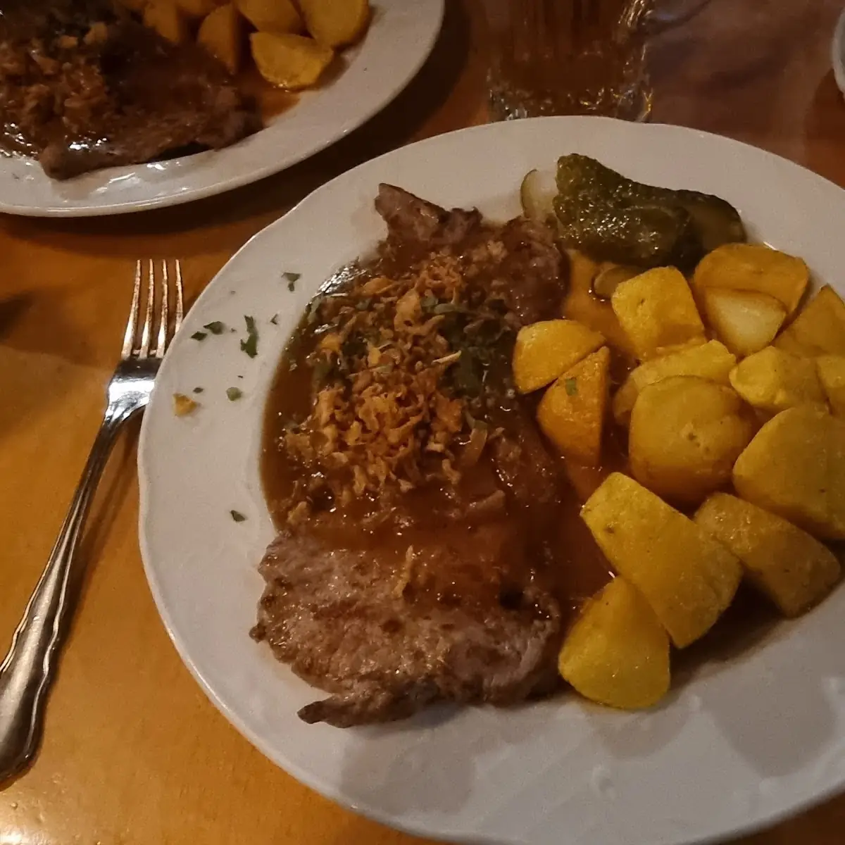 Zwiebelrostbraten