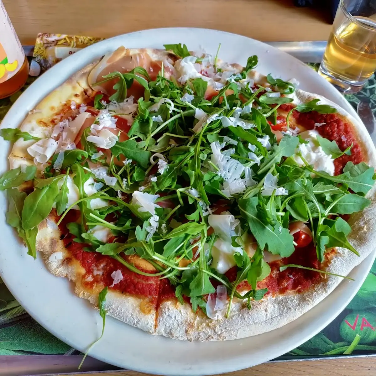 Pizza Rucola E Grana D O P