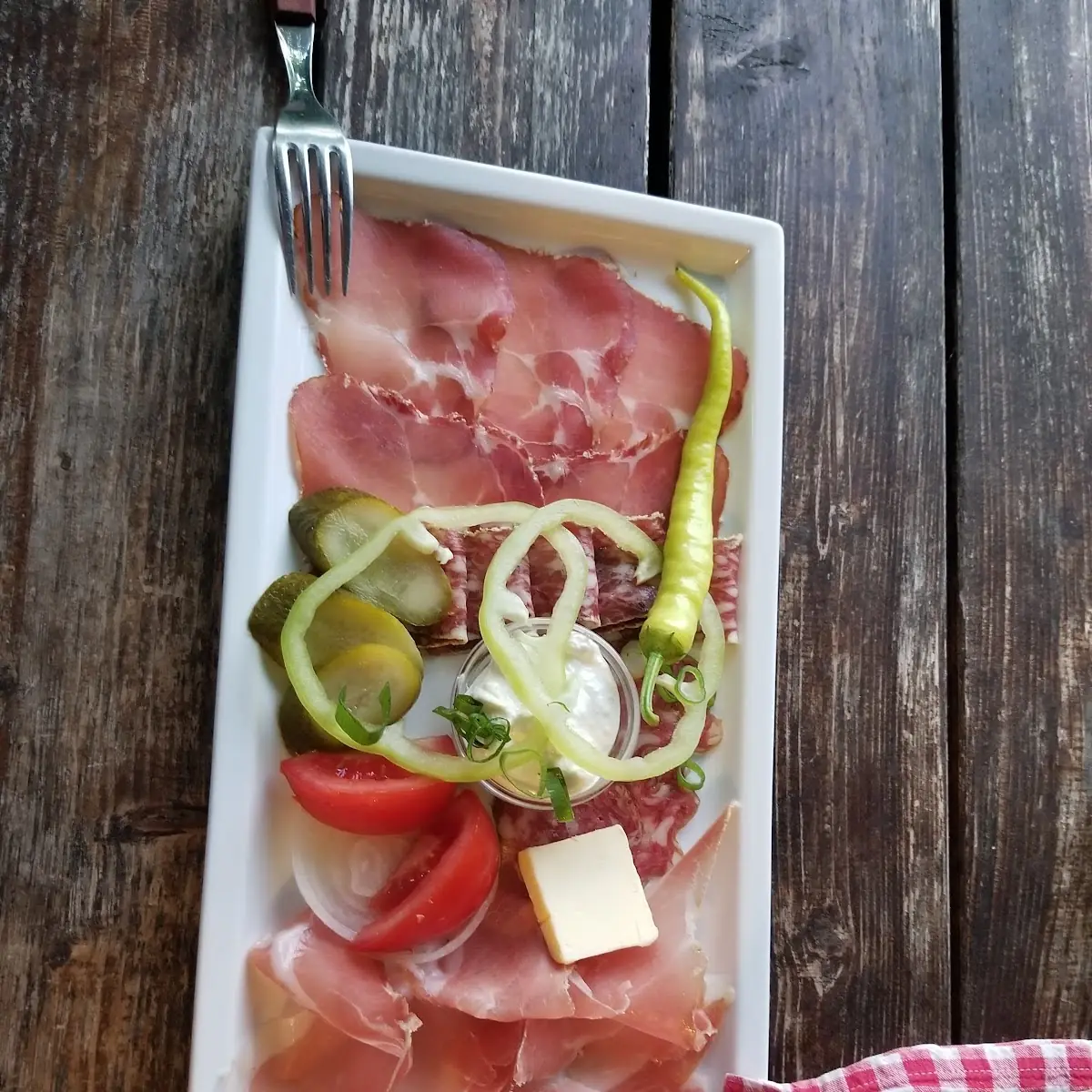 Schinken Platte