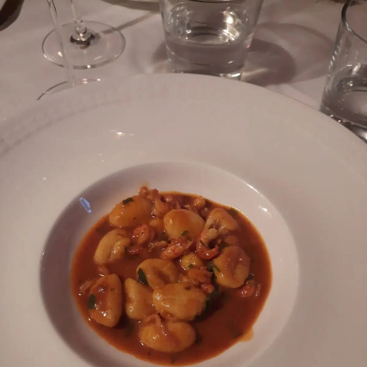 Gnochi Mit Flusskrebsen