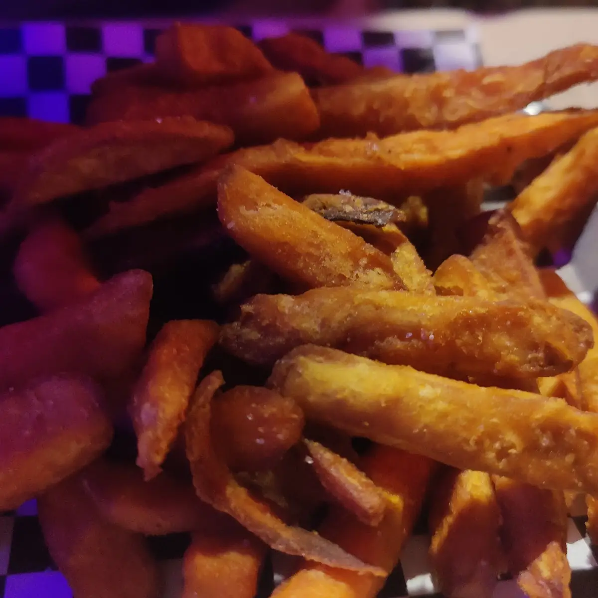 Süsskartoffel Pommes