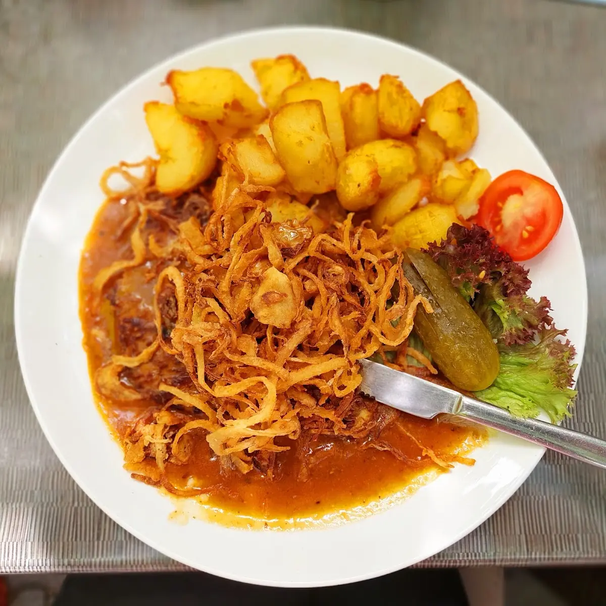 Zwiebelrostbraten