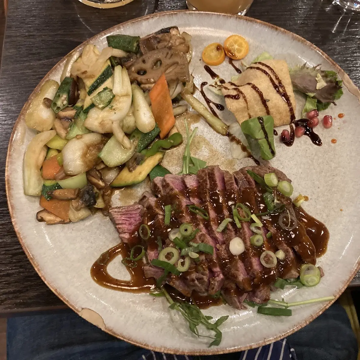 Ente Auf Teppan-gemüse Teriyaki