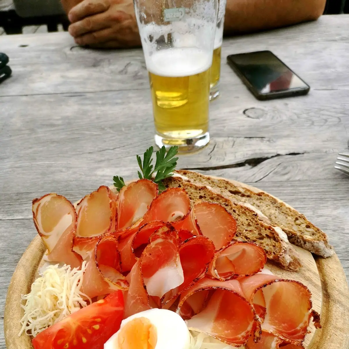 Schinkenplatte