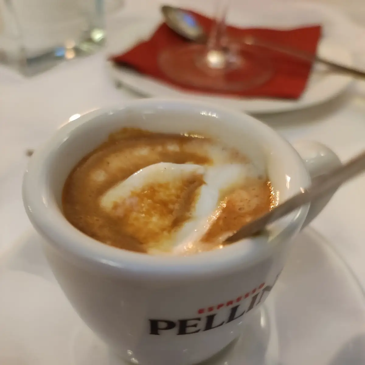 Espresso Mit Kokos Eis