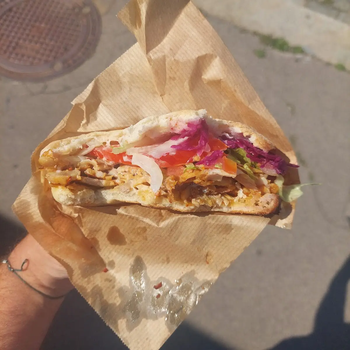 Falafel Dürüm mit 4 Falafel
