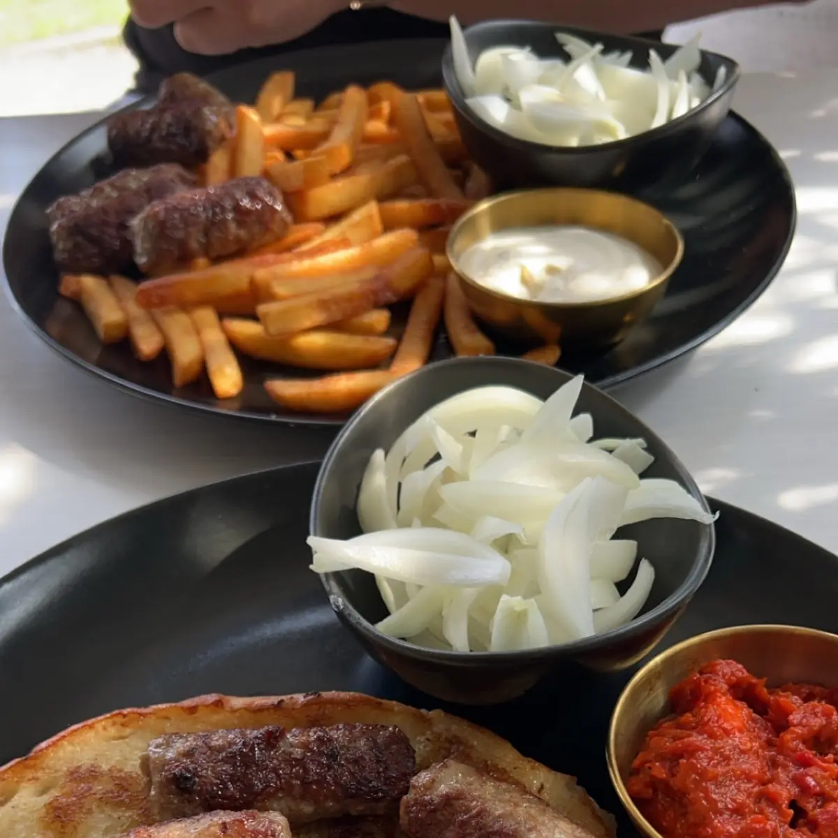 Cevapcici Im Brot Mit