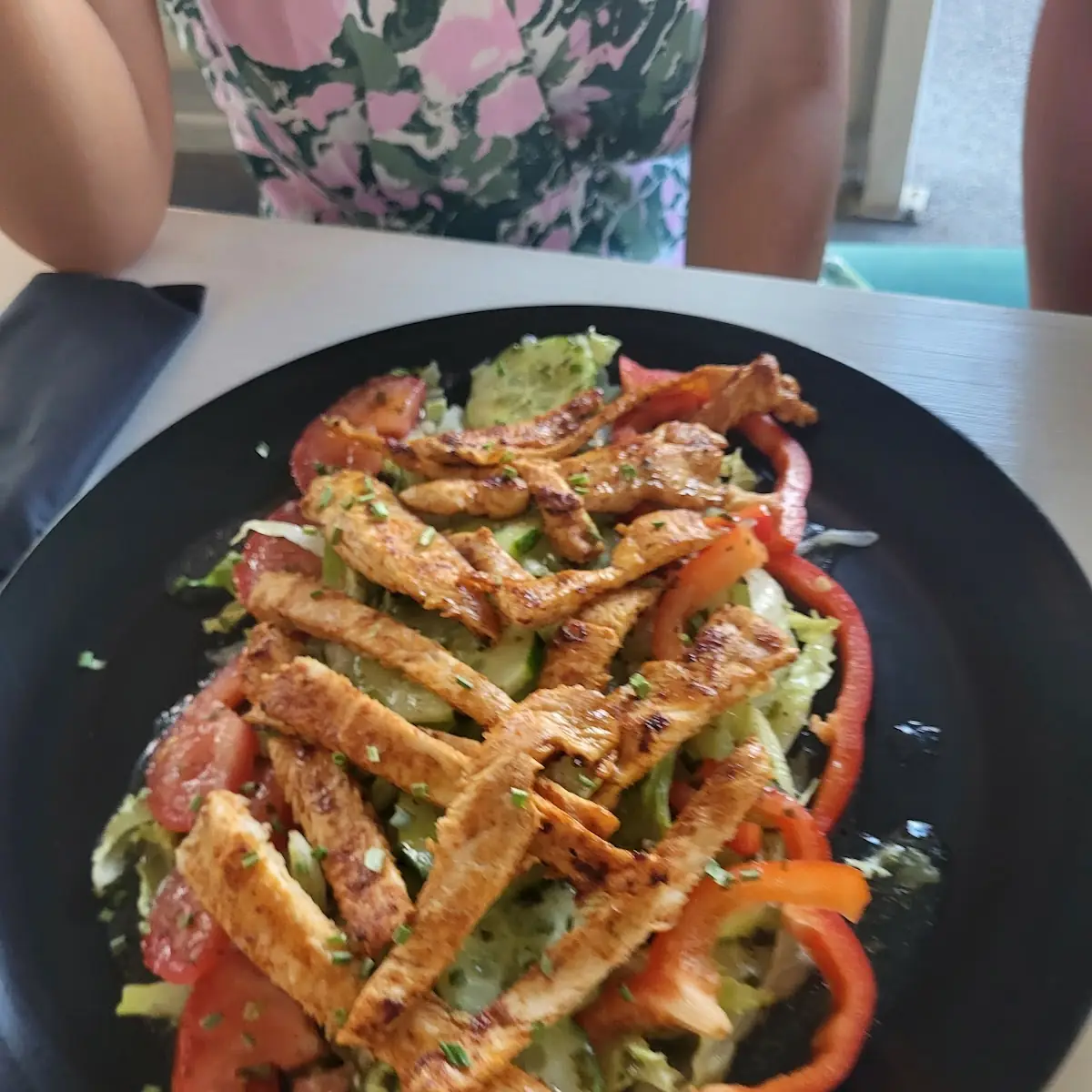 Salatka Z Kurczakiem