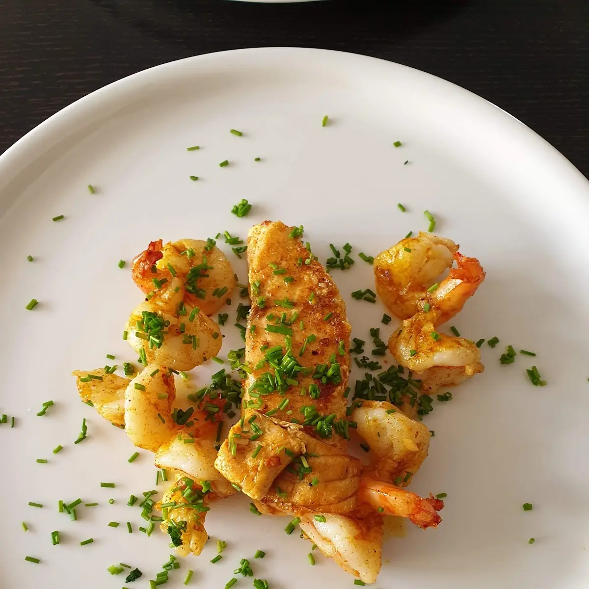 Lachs & Garnelen