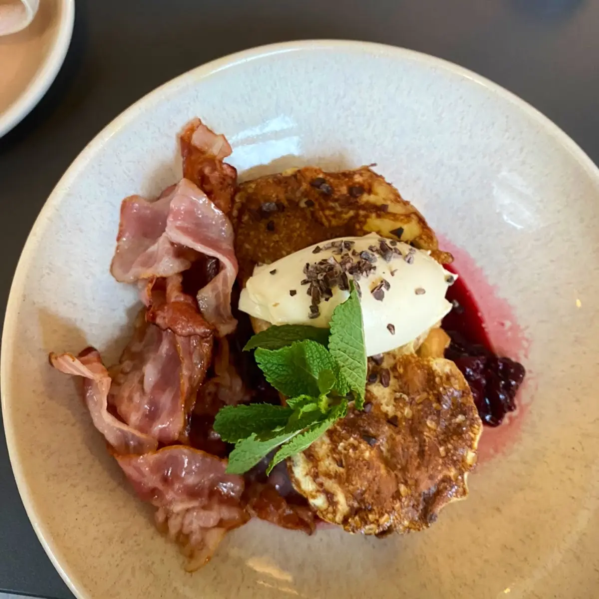 French Toast Mit Bacon