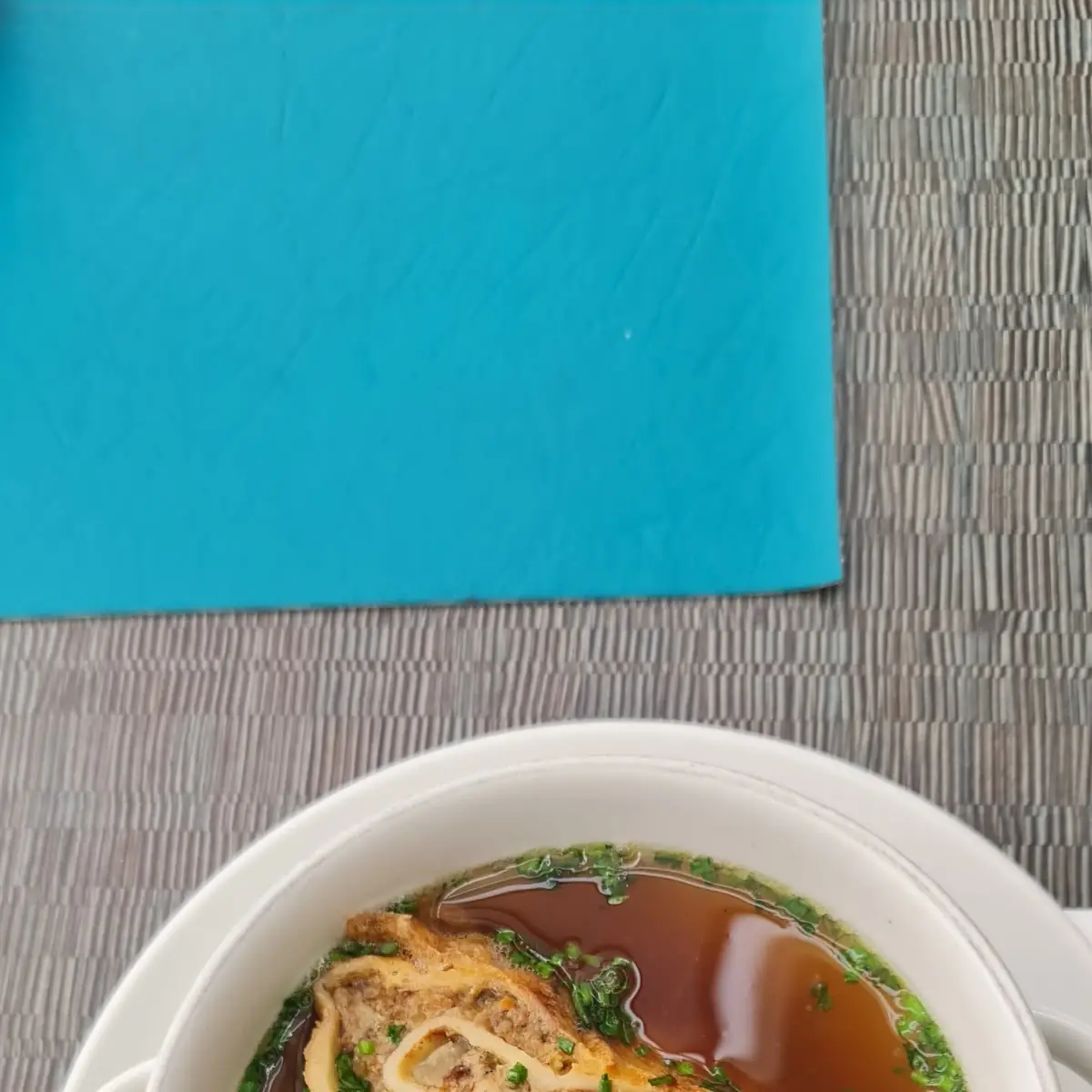 Fleischstrudelsuppe