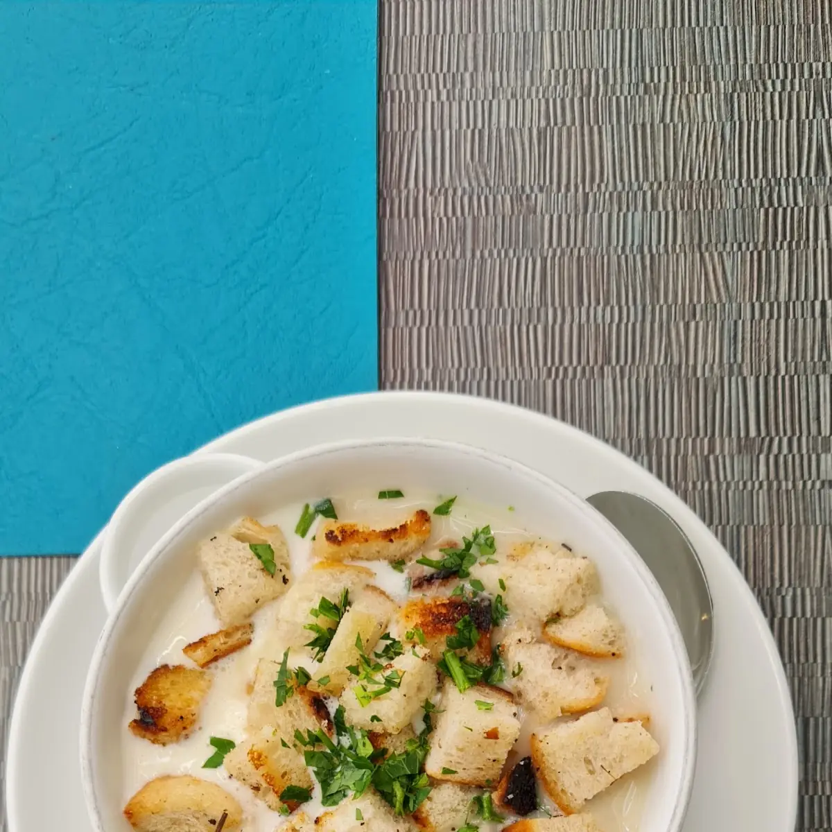 Karfiolcremesuppe