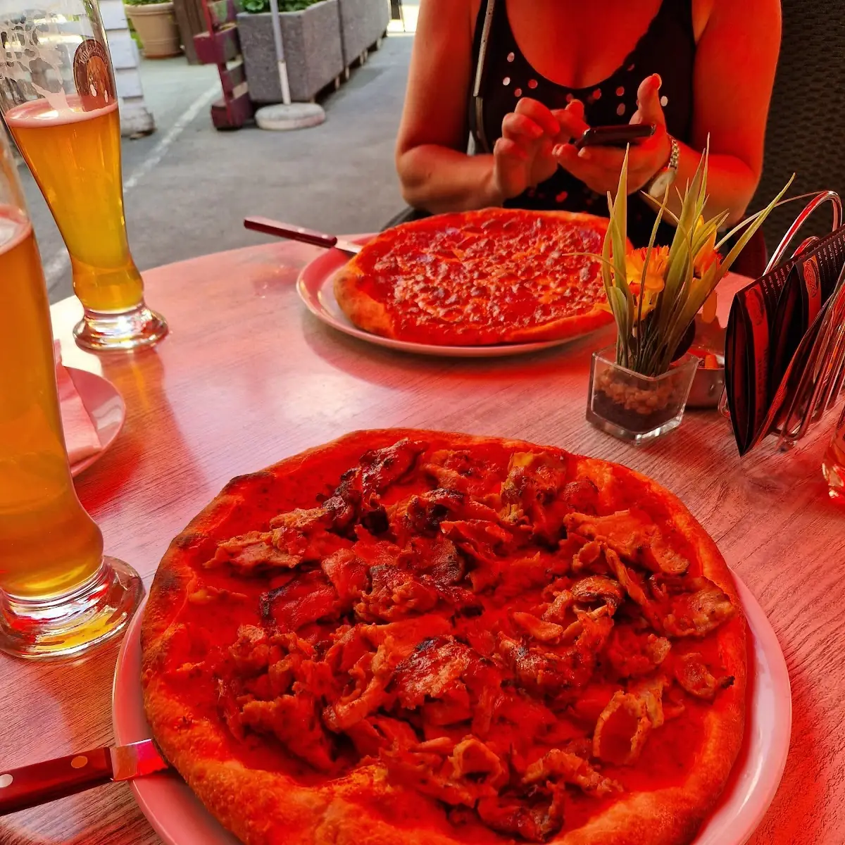 Pizza Diavolo (scharf)