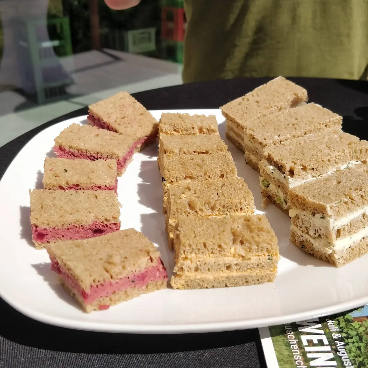 Aufstrichbrotschnitten